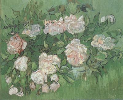 Vincent Van Gogh Still life:Pink Roses (nn04) Germany oil painting art